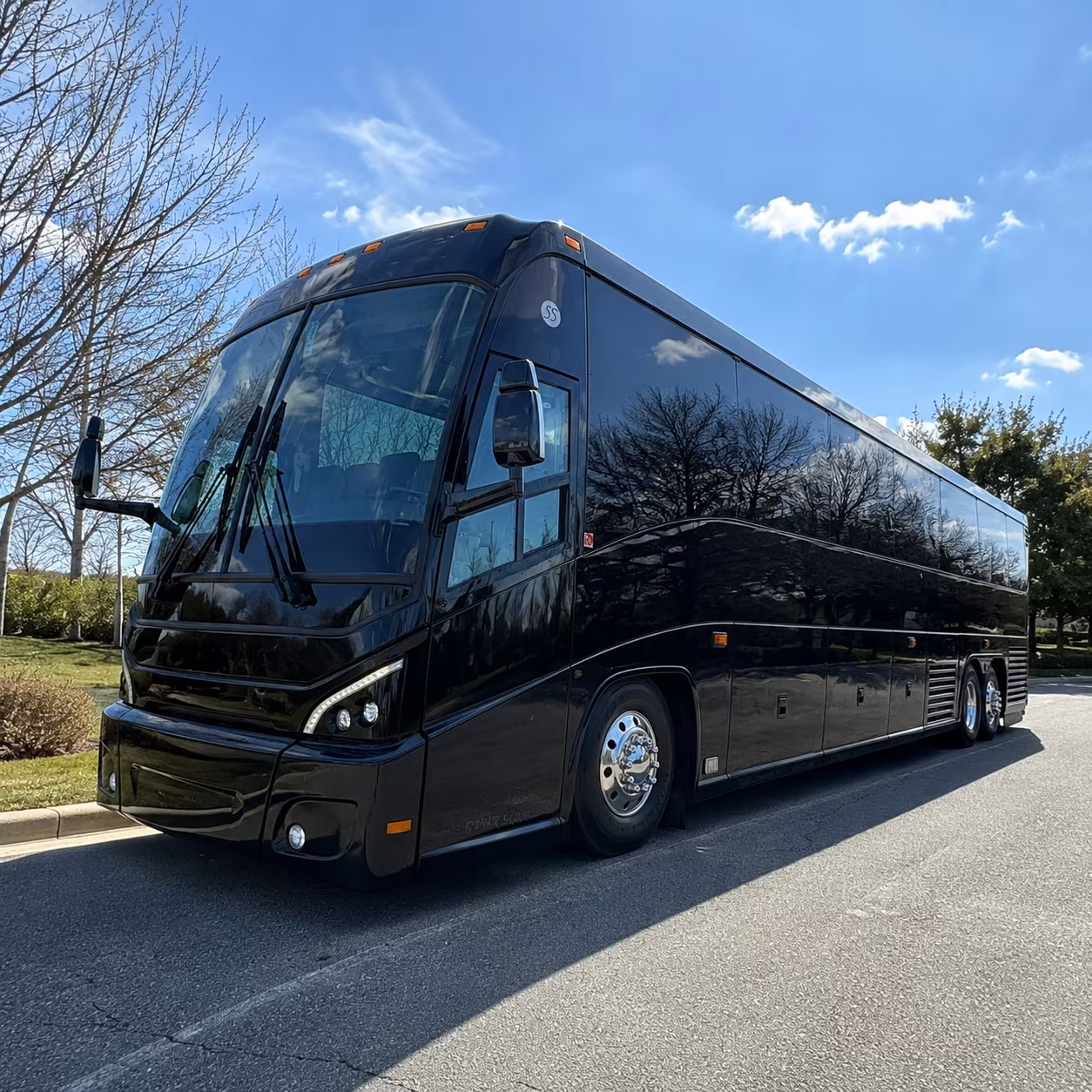 employee parking shuttles and on site campus transfers